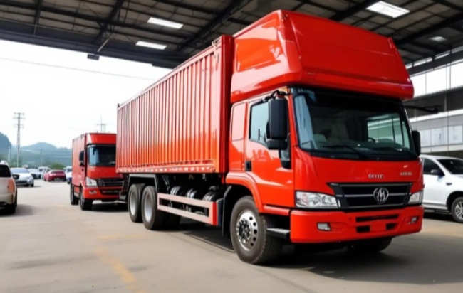 虎丘12米厢式货车